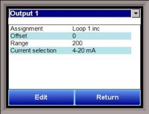 Analog Output Setup